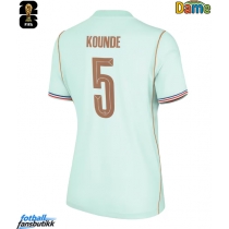 Frankrike Jules Kounde #5 Bortedrakt Dame VM 2026 Kortermet
